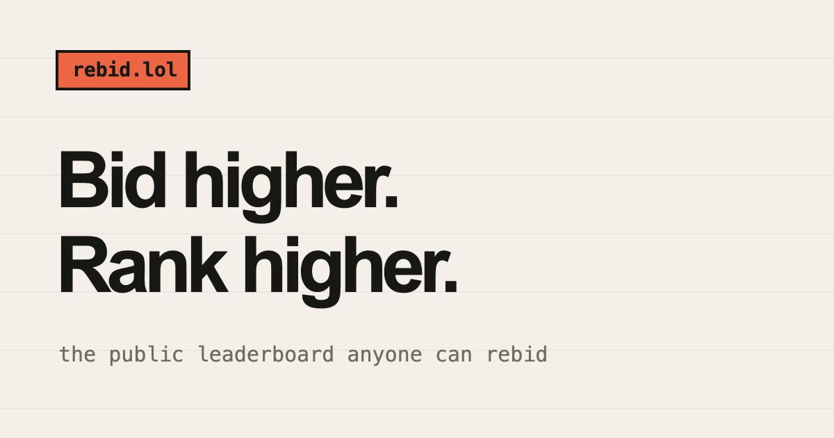 rebid.lol Open Graph preview